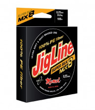 Шнур JigLine SuperSilk 0,40 мм, 45 кг, 100м, оранжевый