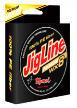 Шнур JigLine Premium WX8 (MX8) 0,45 мм, 50 кг, 100 м, зеленый